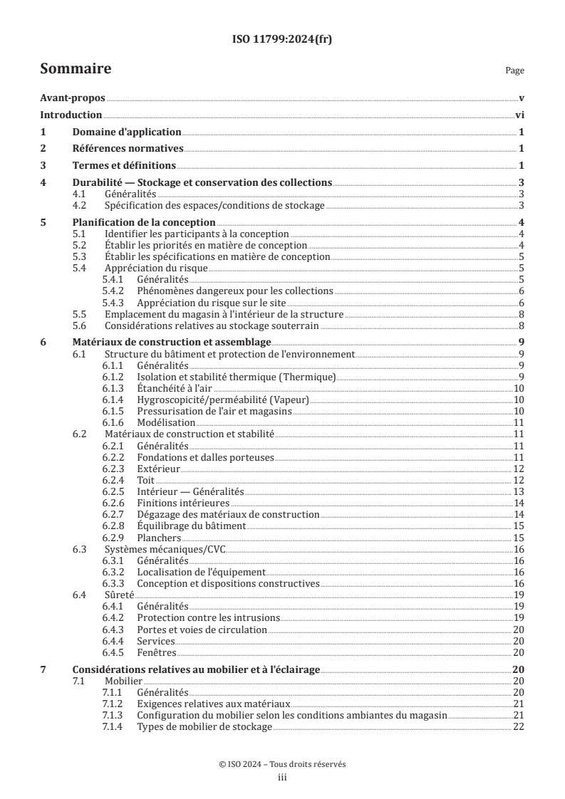 ISO 11799:2024 - Information et documentation — Exigences pour le stockage des documents d'archives et de bibliothèques
Released:4. 09. 2024