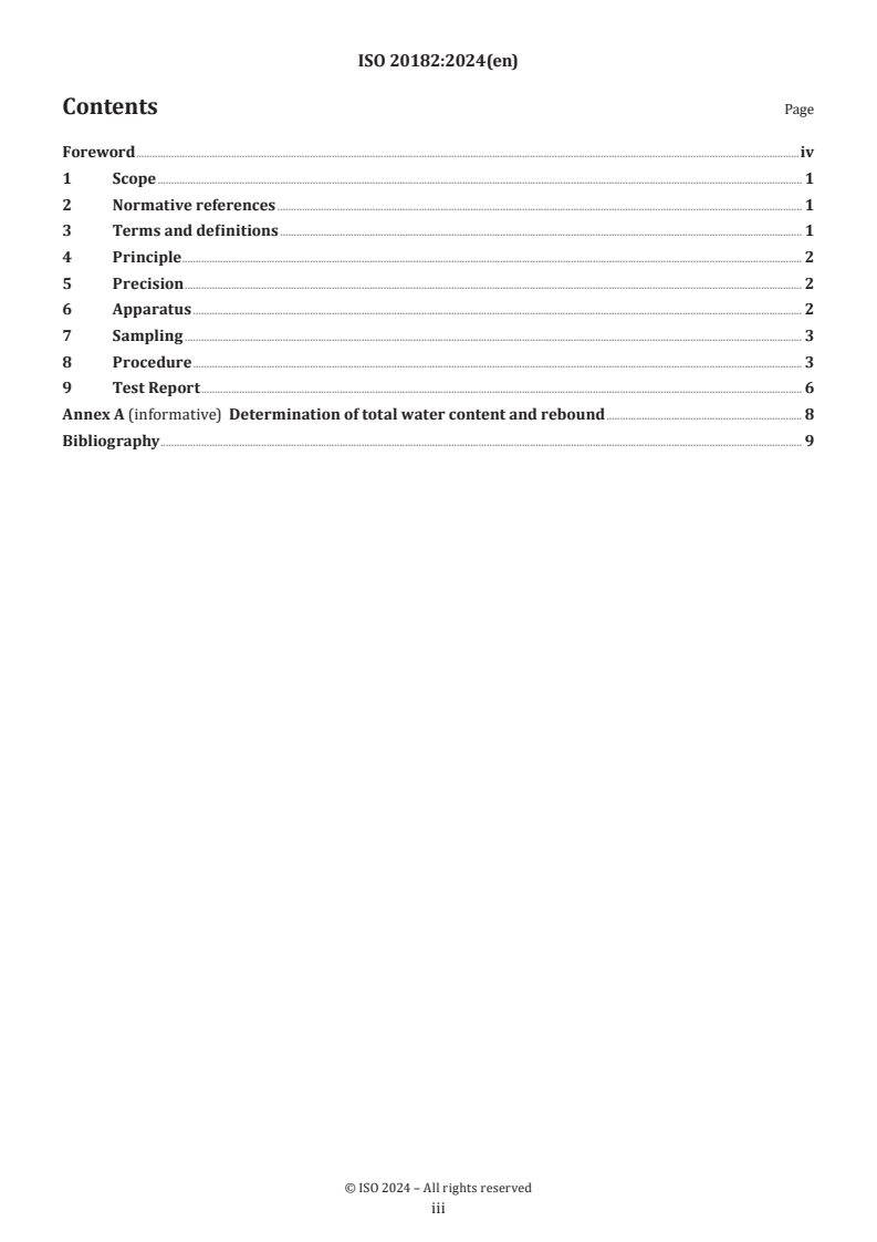 ISO 20182:2024 - Refractory test-piece preparation — Gunning refractory panels by the pneumatic-nozzle mixing type guns
Released:1. 10. 2024