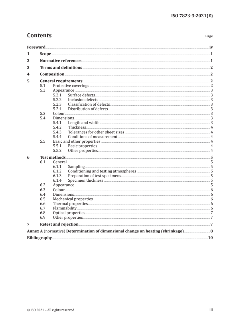 ISO 7823-3:2021 - Plastics — Poly(methyl methacrylate) sheets — Types, dimensions and characteristics — Part 3: Continuous cast sheets
Released:6/14/2021
