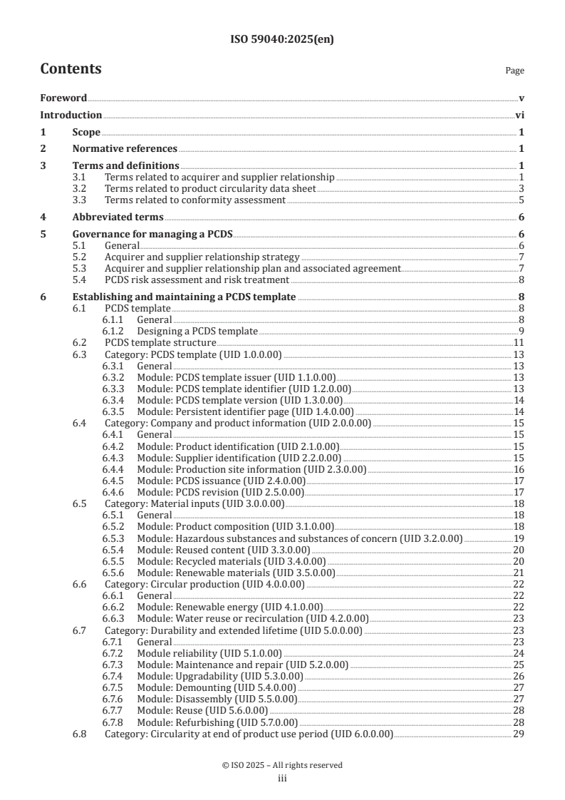 ISO 59040:2025 - Circular economy — Product circularity data sheet
Released:3. 02. 2025