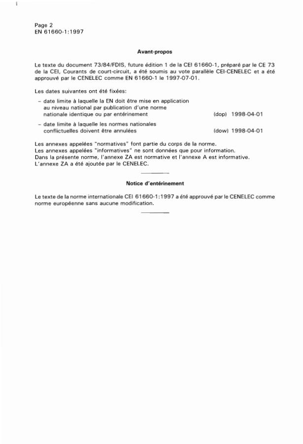 SIST EN 61660-1:1998 SIST EN 61660-1:1998 - Page 4 preview