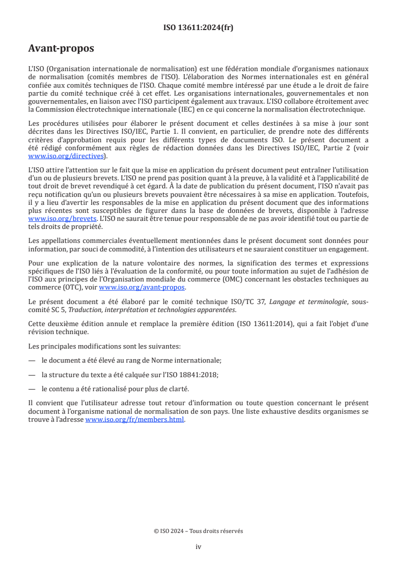 SIST ISO 13611:2024 ISO 13611:2024 - Services d’interprétation — Interprétation de service public — Exigences et recommandations
Released:23. 02. 2024 - Page 4 preview
