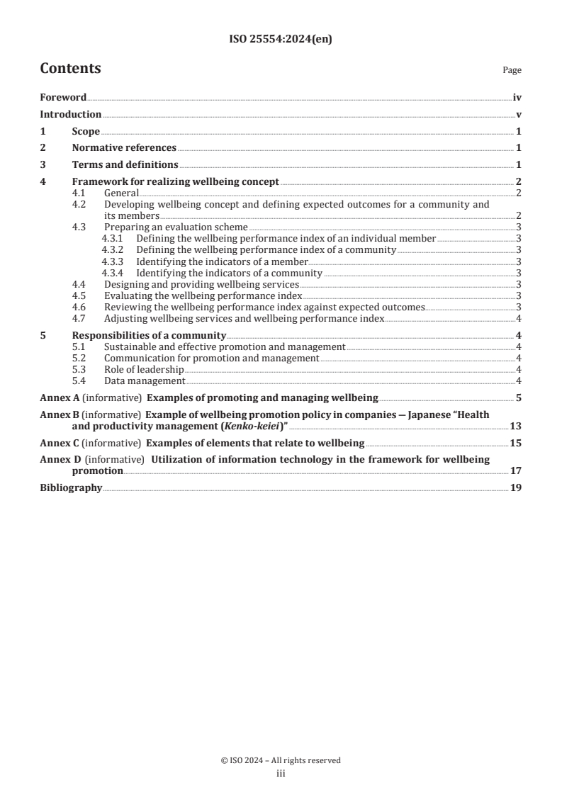 ISO 25554:2024 - Ageing societies — Guidelines for promoting wellbeing in communities
Released:11/12/2024