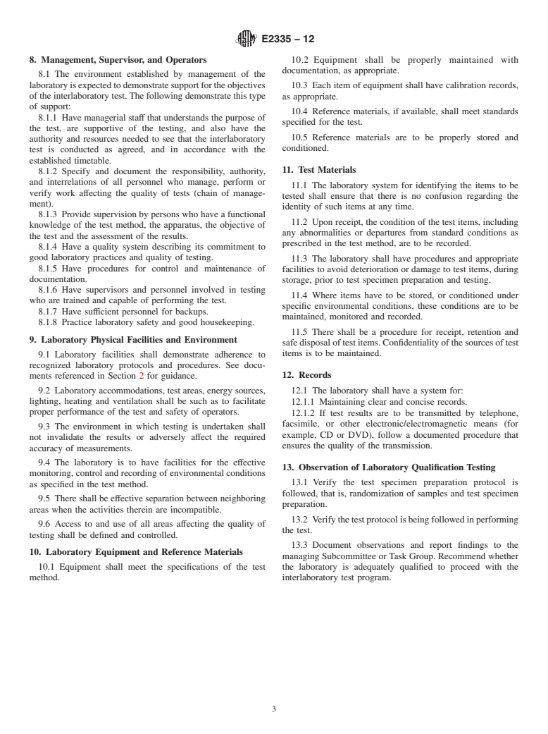 ASTM E2335-12 - Standard Guide for  Laboratory Monitors