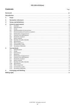 ISO 6904:2024 - Traditional Chinese Medicine — General requirements for the ultrafine powder of herbs
Released:22. 04. 2024 - Page 3 preview