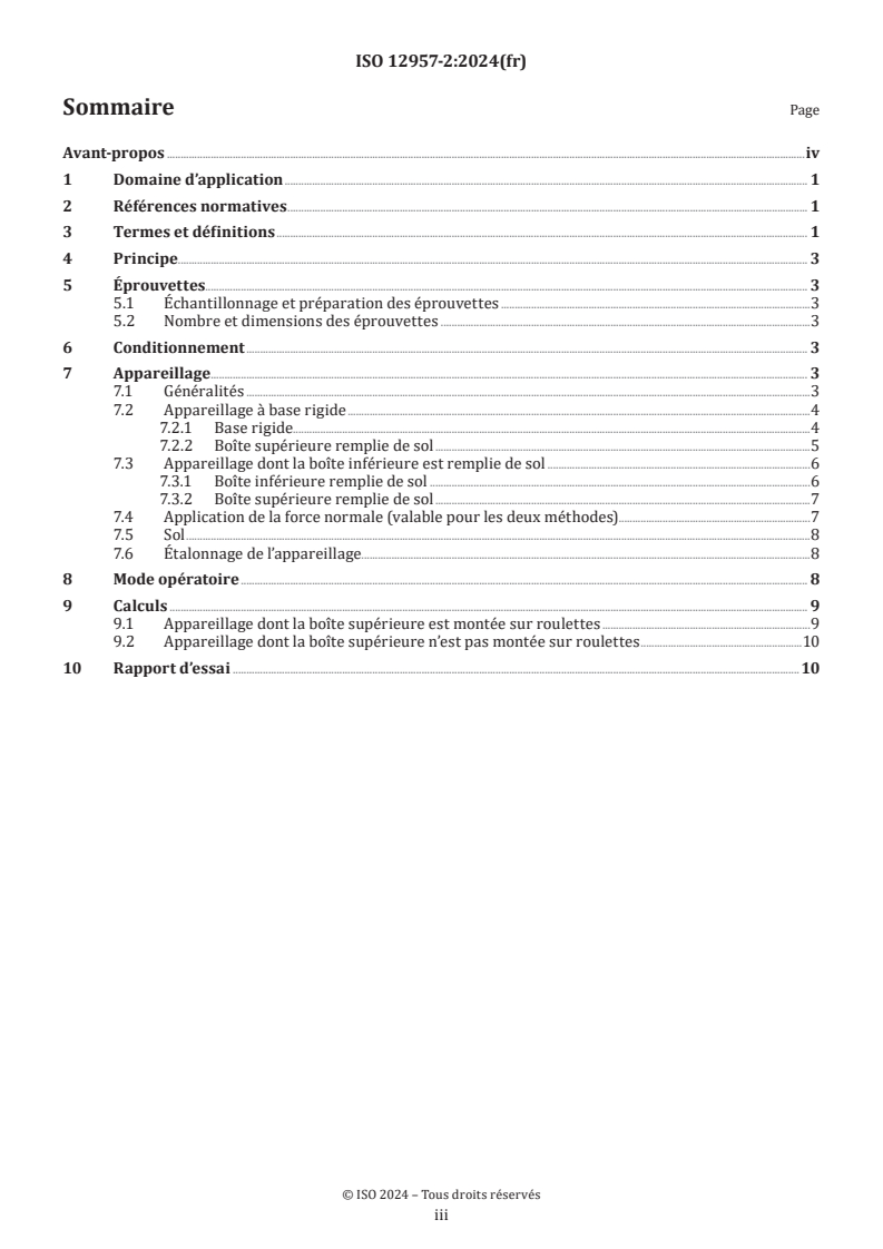 ISO 12957-2:2024 - Géosynthétiques — Détermination des caractéristiques de frottement — Partie 2: Essai sur plan incliné
Released:12/6/2024