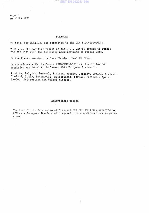 EN 20225:1991 EN 20225:1996 - Page 4 preview