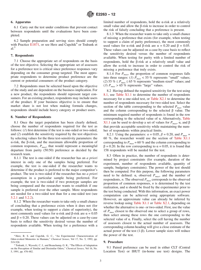 ASTM E2263-12 - Standard Test Method for  Paired Preference Test