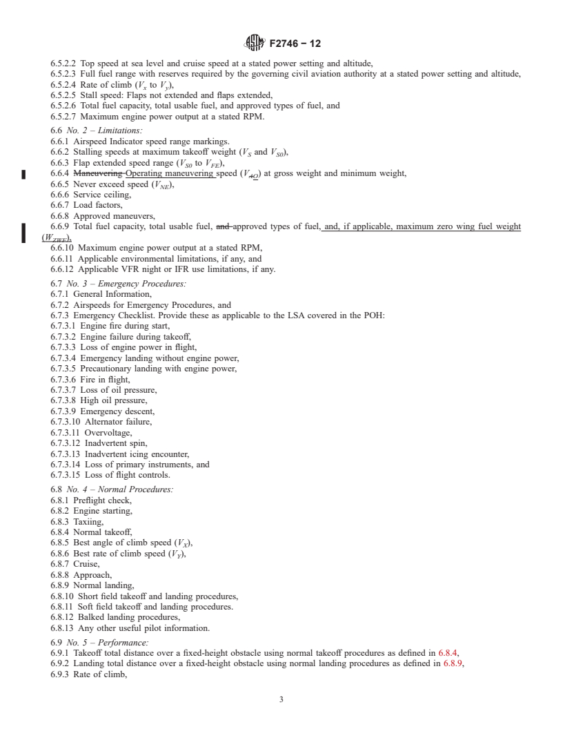 ASTM F2746-12 - Standard Specification For Pilot’s Operating Handbook ...