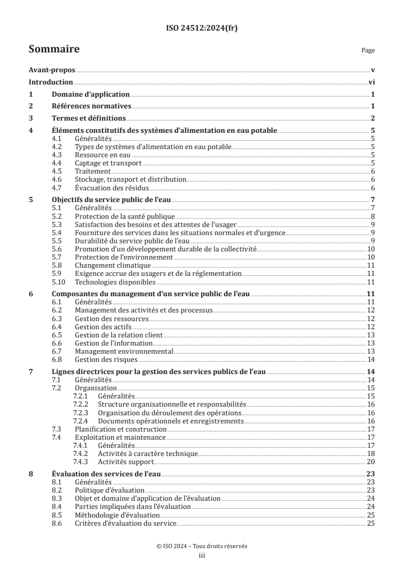 ISO 24512:2024 - Activités relatives aux services de l'eau potable et de l'assainissement — Lignes directrices pour la gestion des services publics d'eau potable et pour l'évaluation des services fournis
Released:9/11/2024