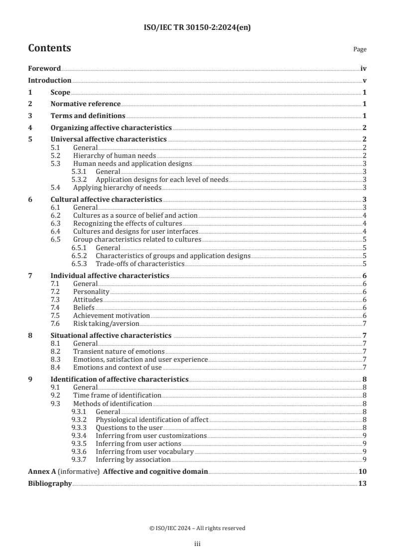ISO/IEC TR 30150-2:2024 - Information technology — Affective computing user interface (AUI) — Part 2: Affective characteristics
Released:15. 02. 2024