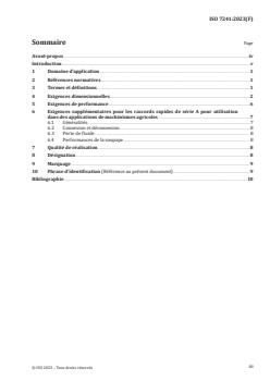 ISO 7241:2023 ISO 7241:2023 - Transmissions hydrauliques — Dimensions et exigences des raccords rapides
Released:10. 07. 2023 - Page 3 preview