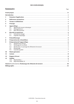 ISO 12185:2024 ISO 12185:2024 - Pétroles bruts, produits pétroliers et produits connexes — Détermination de la masse volumique — Appareil de masse volumique de laboratoire à capteur à tube en U oscillant
Released:15. 03. 2024 - Page 3 preview