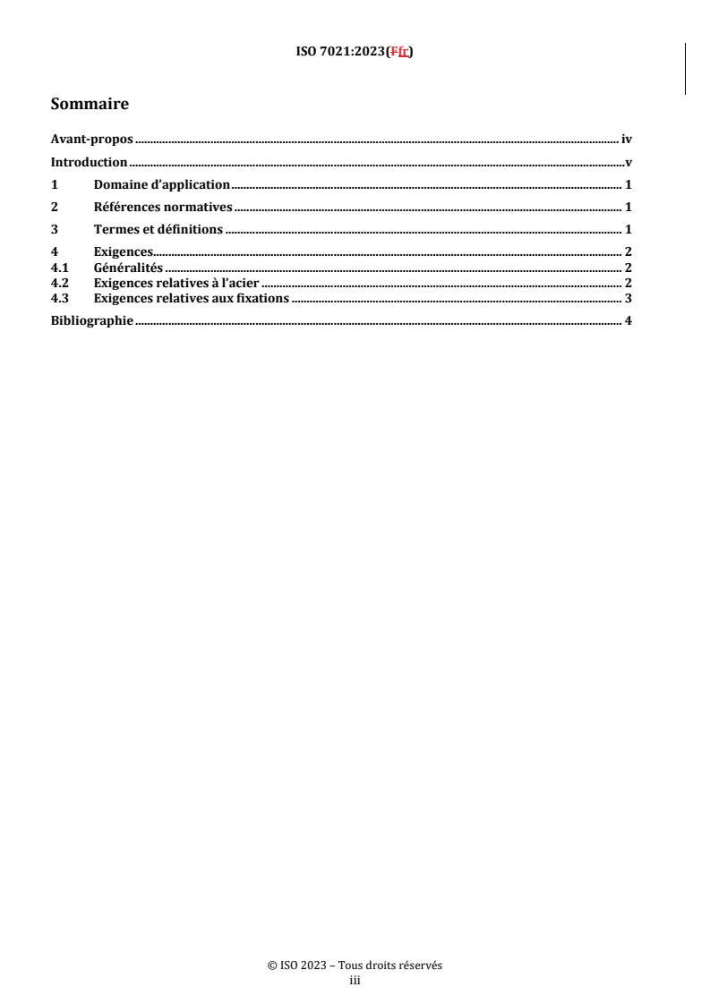 REDLINE ISO 7021:2023 - Engins de terrassement et matériels agricoles et forestiers — Structures de protection de l'opérateur — Exigences de performance des matériels
Released:11/20/2024