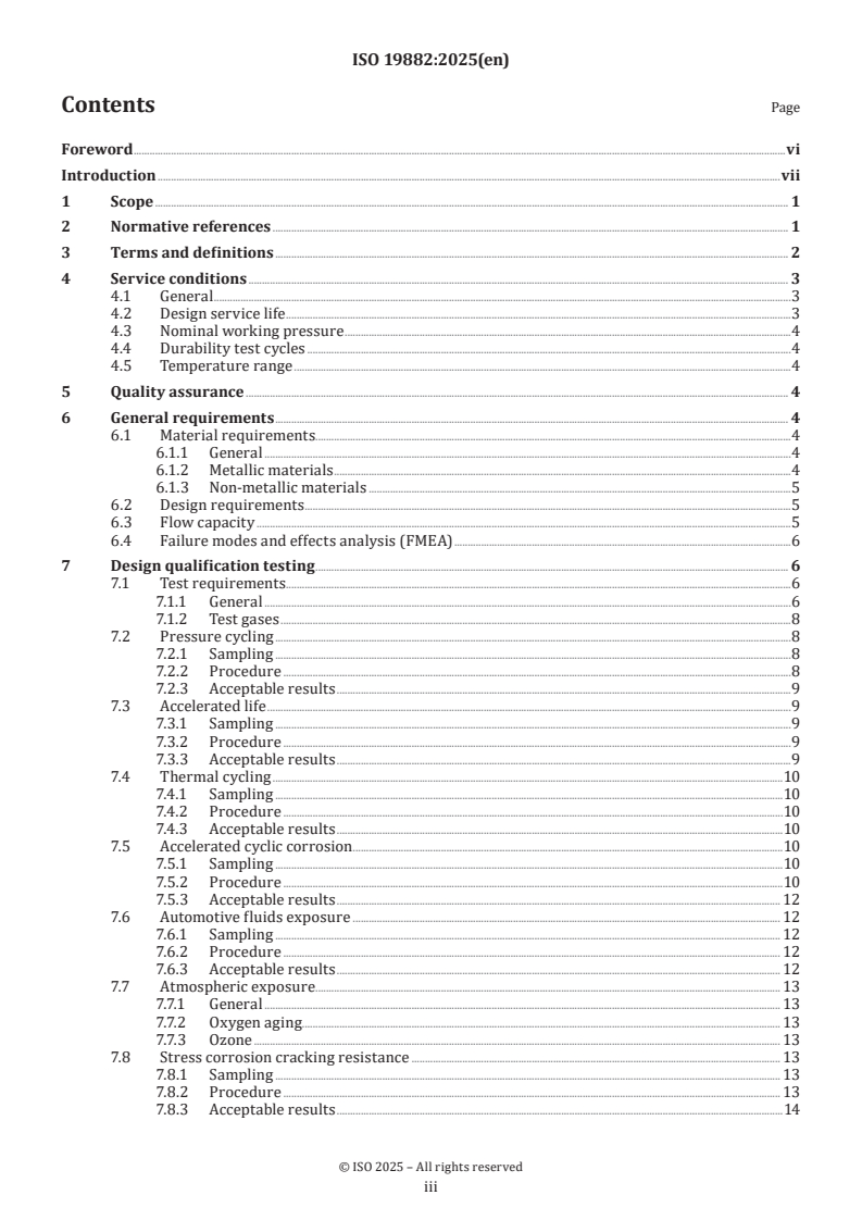 ISO 19882:2025 - Gaseous hydrogen — Thermally activated pressure relief devices for compressed hydrogen vehicle fuel containers
Released:12. 02. 2025