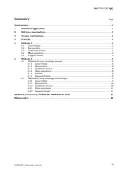 ISO 7231:2023 - Matériaux polymères alvéolaires souples — Détermination de l'indice d'écoulement d'air à chute de pression constante
Released:15. 08. 2023 - Page 3 preview