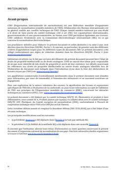 ISO 7231:2023 - Matériaux polymères alvéolaires souples — Détermination de l'indice d'écoulement d'air à chute de pression constante
Released:15. 08. 2023 - Page 4 preview