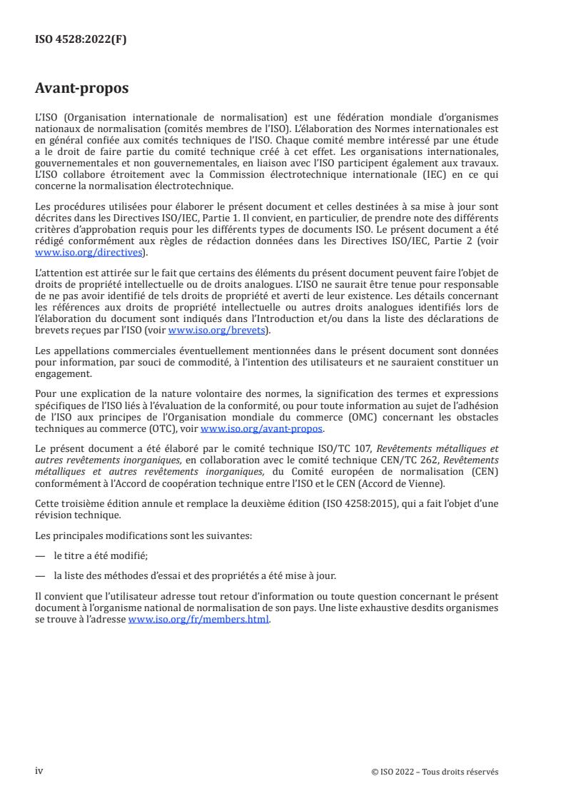 ISO 4528:2022 ISO 4528:2022 - Vitreous and porcelain enamel finishes — Selection of test methods for vitreous and porcelain enamelled areas of articles
Released:9. 06. 2022 - Page 4 preview
