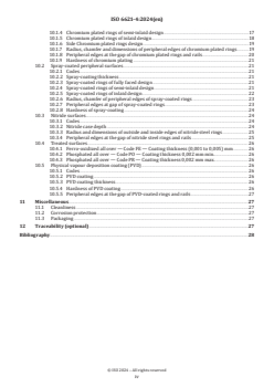 ISO 6621-4:2024 - Internal combustion engines — Piston rings — Part 4: General specifications
Released:1. 05. 2024 - Page 4 preview