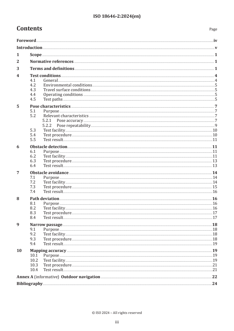 ISO 18646-2:2024 - Robotics — Performance criteria and related test methods for service robots — Part 2: Navigation
Released:22. 01. 2024