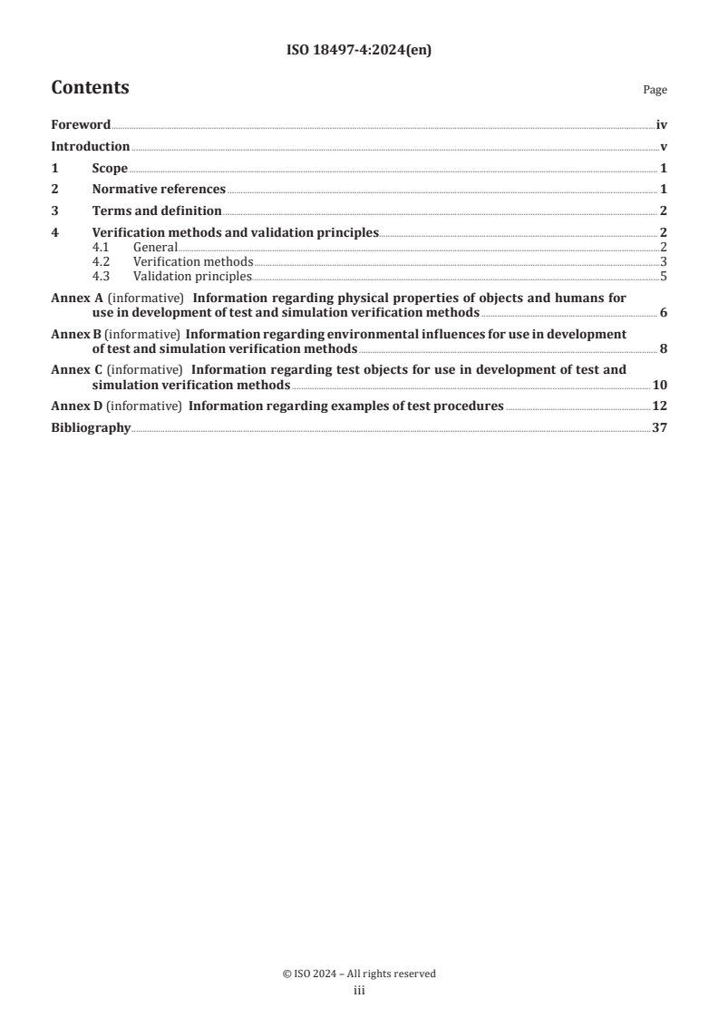 ISO 18497-4:2024 - Agricultural machinery and tractors — Safety of partially automated, semi-autonomous and autonomous machinery — Part 4: Verification methods and validation principles
Released:31. 07. 2024