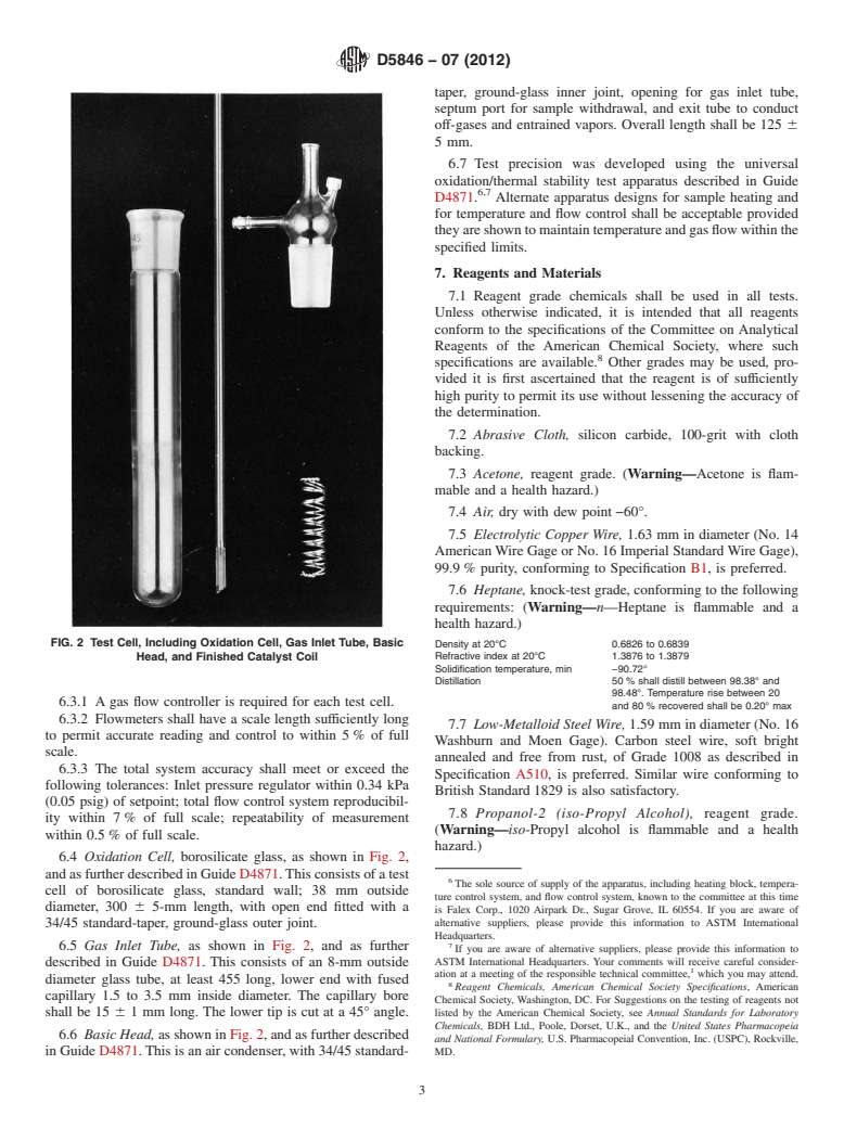 ASTM D5846-07(2012) - Standard Test Method for  Universal Oxidation Test for Hydraulic and Turbine Oils Using   the Universal Oxidation Test Apparatus