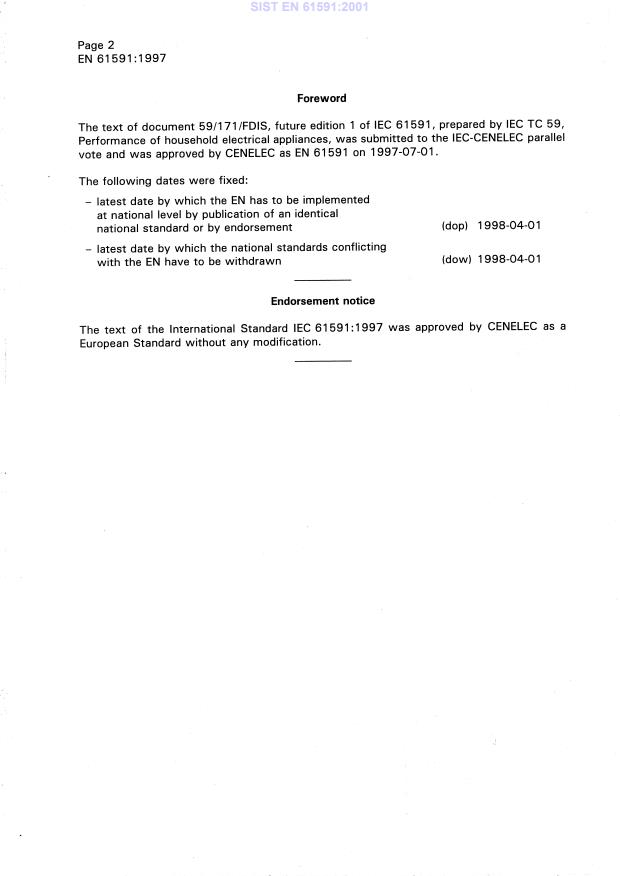 EN 61591:1997 EN 61591:2001 - Page 4 preview