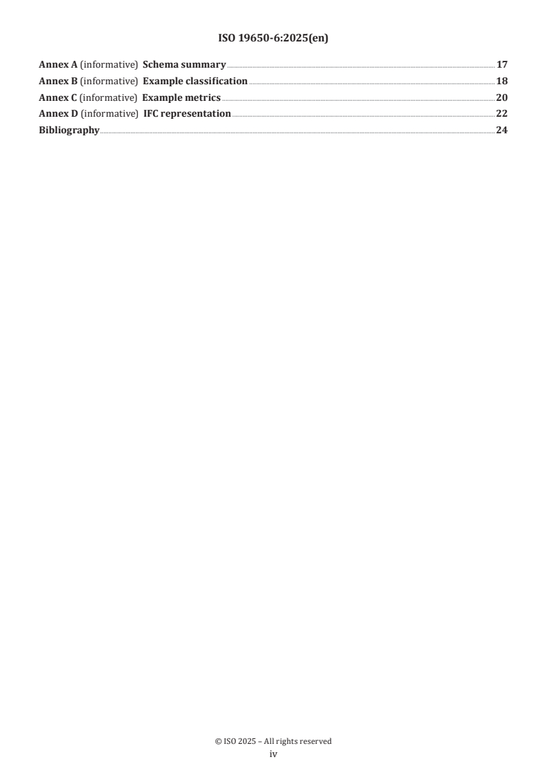 ISO 19650-6:2025 ISO 19650-6:2025 - Organization and digitization of information about buildings and civil engineering works, including building information modelling (BIM) — Information management using building information modelling — Part 6: Health and safety information
Released:13. 01. 2025 - Page 4 preview