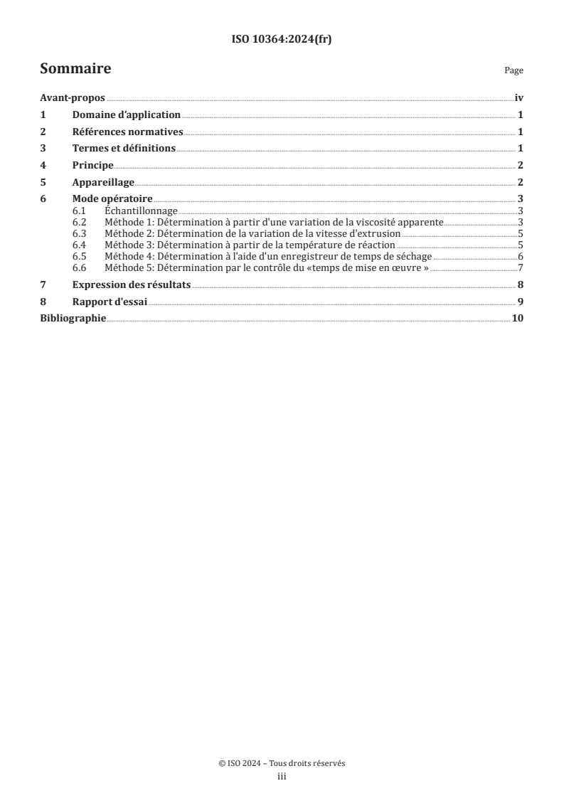 ISO 10364:2024 - Adhésifs structuraux — Détermination de la vie en pot (durée d'utilisation) des adhésifs multi-composants
Released:8/28/2024