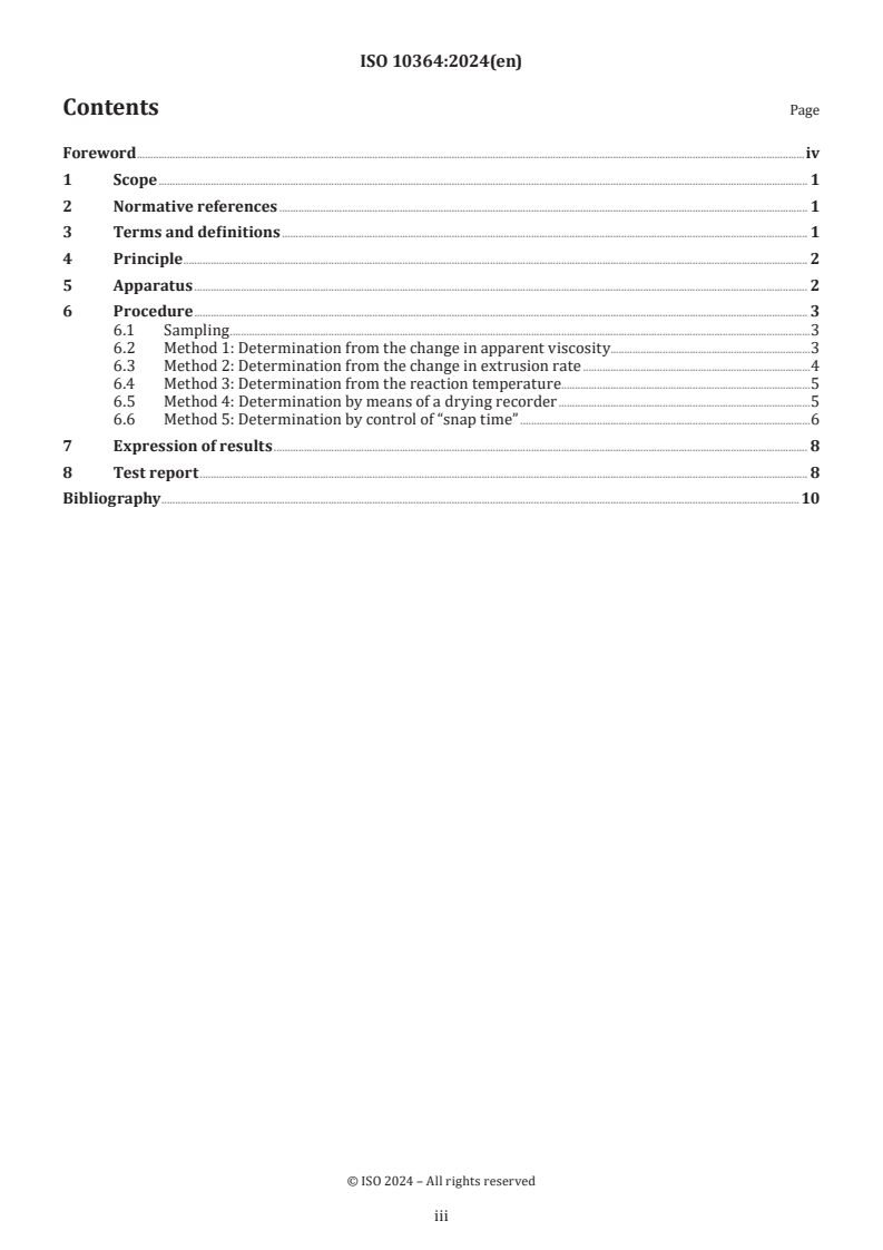 ISO 10364:2024 - Structural adhesives — Determination of the pot life (working life) of multi-component adhesives
Released:31. 01. 2024