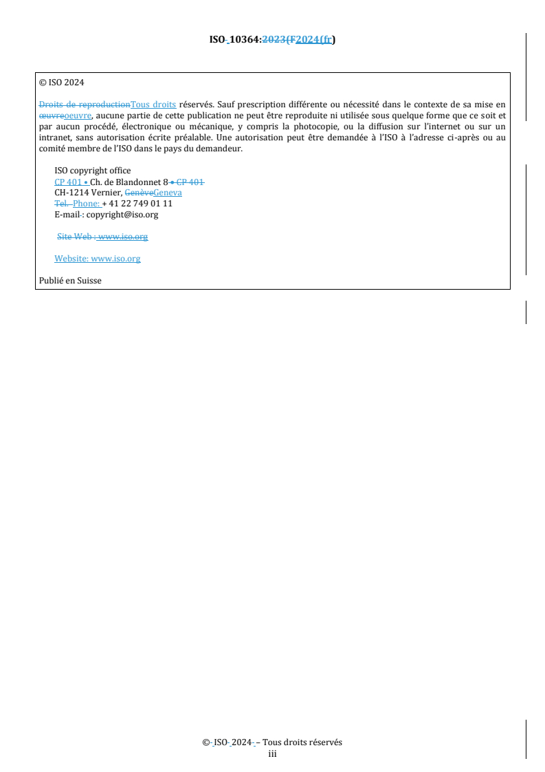 REDLINE ISO 10364:2024 - Adhésifs structuraux — Détermination de la vie en pot (durée d'utilisation) des adhésifs multi-composants
Released:8/28/2024