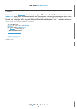 REDLINE ISO 10364:2024 - Adhésifs structuraux — Détermination de la vie en pot (durée d'utilisation) des adhésifs multi-composants
Released:8/28/2024 - Page 3 preview
