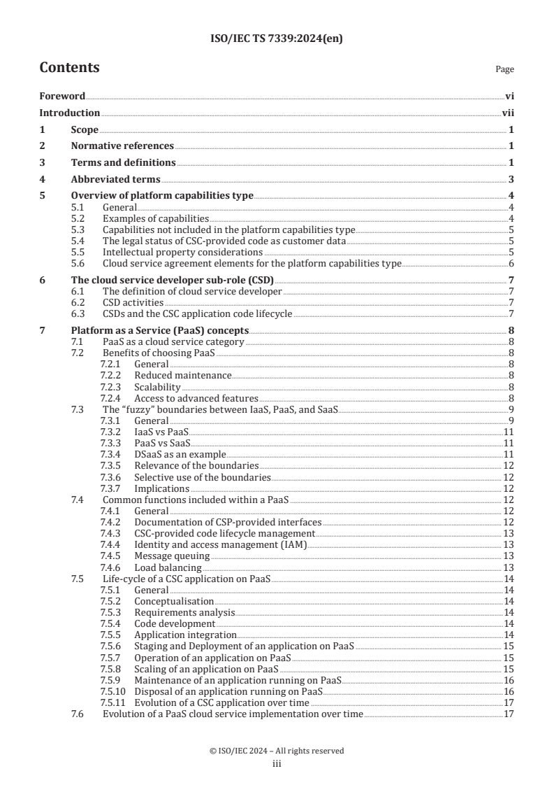 ISO/IEC TS 7339:2024 - Information technology — Cloud computing — Overview of platform capabilities type and platform as a service
Released:12/4/2024