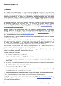 ISO/IEC 22123-1:2023 - Information technology — Cloud computing — Part 1: Vocabulary
Released:2/10/2023 - Page 4 preview