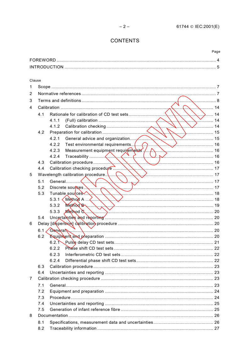 IEC 61744:2001 IEC 61744:2001 - Calibration of fibre optic chromatic dispersion test sets
Released:2/27/2001
Isbn:2831855721 - Page 4 preview