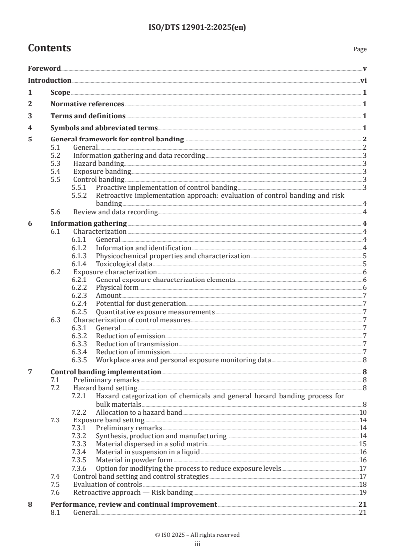 ISO/DTS 12901-2 - Nanotechnologies — Occupational risk management applied to engineered nanomaterials — Part 2: Use of the control banding approach
Released:7. 03. 2025