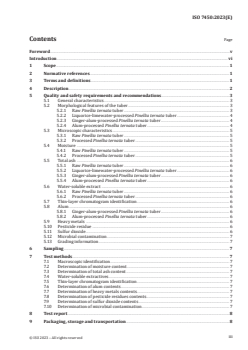 ISO 7450:2023 - Traditional Chinese medicine — Pinellia ternata tuber
Released:20. 10. 2023 - Page 3 preview