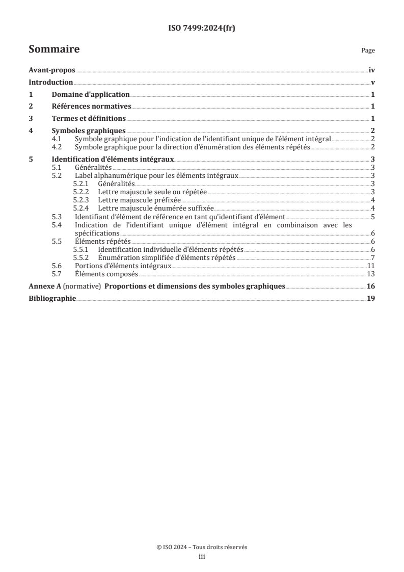 ISO 7499:2024 - Documentation technique de produits (DTP) — Identification unique des éléments intégraux
Released:11/19/2024