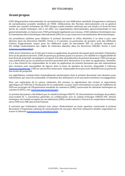ISO 7533:2024 ISO 7533:2024 - Documentation technique de produits (DTP) — Identification des spécifications dans la documentation technique de produits (DTP)
Released:11/19/2024 - Page 4 preview