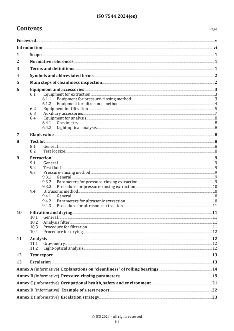 ISO 7544:2024 - Rolling bearings — Test and assessment methods for cleanliness
Released:26. 09. 2024