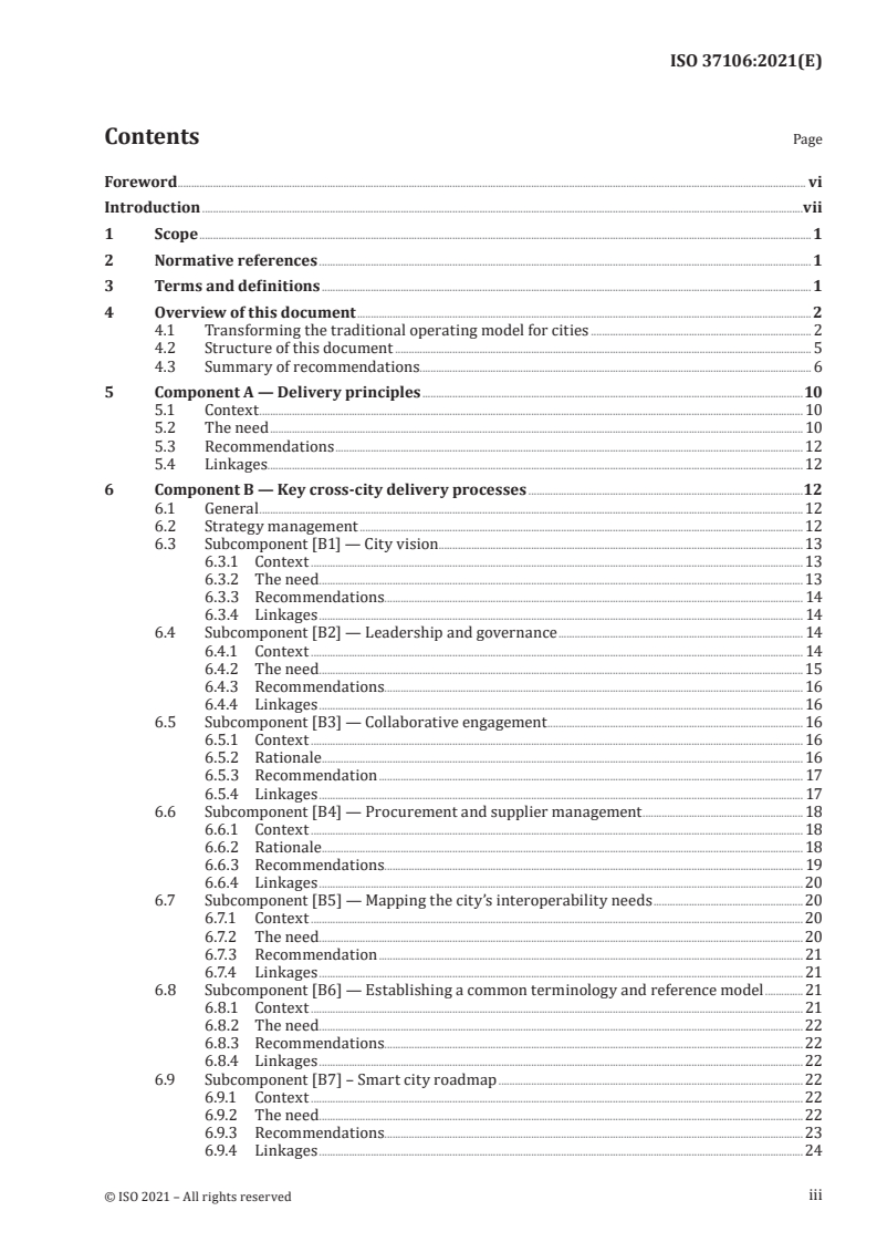 ISO 37106:2021 - Sustainable cities and communities — Guidance on establishing smart city operating models for sustainable communities
Released:10/26/2021