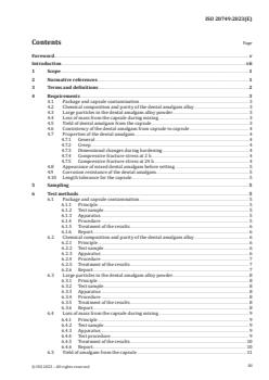 ISO 20749:2023 - Dentistry — Pre-capsulated dental amalgam
Released:30. 06. 2023 - Page 3 preview