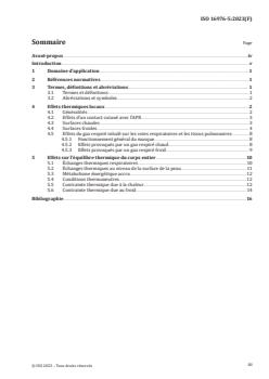 ISO 16976-5:2023 - Appareils de protection respiratoire — Facteurs humains — Partie 5: Effets thermiques
Released:9. 03. 2023 - Page 3 preview