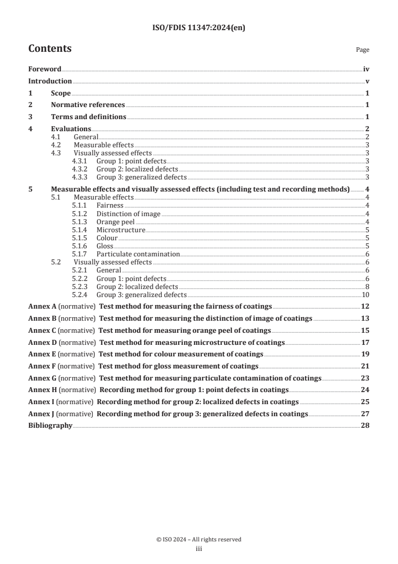 ISO/FDIS 11347 - Ships and marine technology — Large yachts — Measurement and assessment of the visual appearance of coatings
Released:7/8/2024