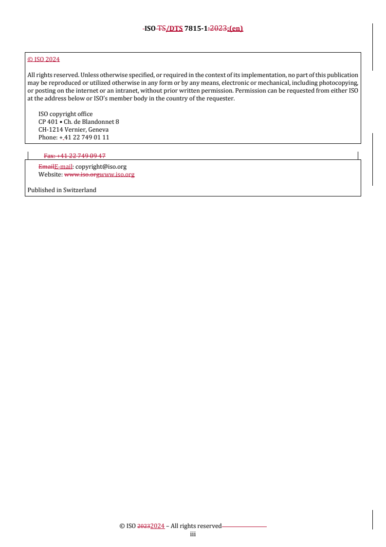 REDLINE ISO/DTS 7815-1 - Intelligent transport systems — Telematics applications for regulated commercial freight vehicles (TARV) using ITS stations — Part 1: Secure vehicle interface framework and architecture
Released:2. 10. 2024