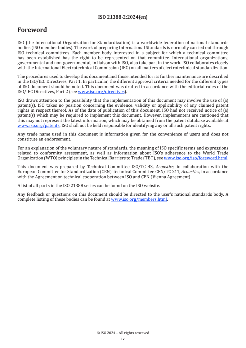 ISO 21388-2:2024 ISO 21388-2:2024 - Acoustics — Hearing aid fitting management — Part 2: Tele-services as part of hearing aid fitting management (tHAFM)
Released:14. 05. 2024 - Page 4 preview