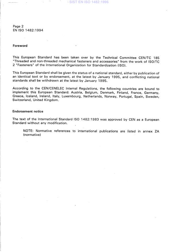 EN ISO 1482:1994 EN ISO 1482:1996 - Page 4 preview