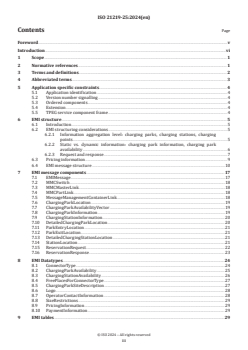ISO 21219-25:2024 - Intelligent transport systems — Traffic and travel information (TTI) via transport protocol experts group, generation 2 (TPEG2) — Part 25: Electromobility charging infrastructure (TPEG2-EMI)
Released:12/13/2024 - Page 3 preview