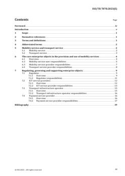 ISO/TR 7878:2023 ISO/TR 7878:2023 - Intelligent transport systems — Mobility integration — Enterprise view
Released:2/28/2023 - Page 3 preview
