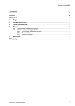 ISO 8024:2023 ISO 8024:2023 - Concentrated black mulberry juice — Specifications
Released:13. 10. 2023 - Page 3 preview